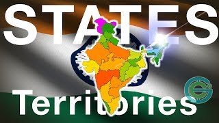 The States  territories of India EXPLAINED Geography Now [upl. by Anasiul586]