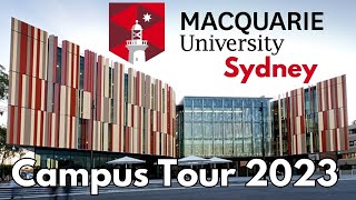 Macquarie University Sydney campus tour Australia university [upl. by Okuy]