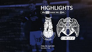 HIGHLIGHTS Oldham Athletic 52 Colchester United [upl. by Niki]