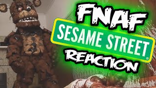 FIVE NIGHTS AT SESAME STREET Reaction  WTF DID I WATCH  FNAF Movie Reaction [upl. by Aranahs]