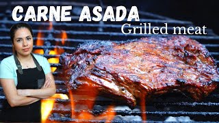 How to make CARNE ASADA  HOMEMADE carne asada tacos  Villa cocina [upl. by Parish751]