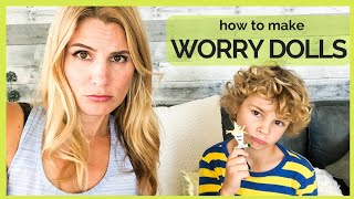 How To Make Worry Dolls Easy for Kids [upl. by Doley921]