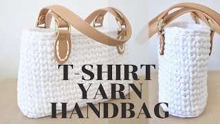 How to make a Crochet Handbag with Straps [upl. by Seaver]