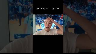 UConn Fan Reacts to loss vs Seton Hall NCAAB 21525 collegebasketball [upl. by Bekah]