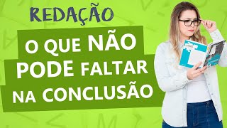 CONCLUSÃO DA REDAÇÃO COMPLETA  Aula 9  Profa Pamba  Redação [upl. by Ailis614]