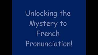 French Pronunciation Tips for Beginners [upl. by Delora]