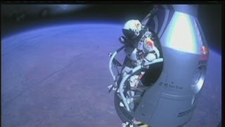 Limpresa di Felix Baumgartner un volo record da 39mila metri [upl. by Hukill487]