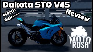 Reviewing The Dakota STO V4S On MotoRush [upl. by Branscum]