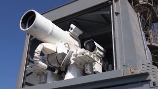 US Navys new dronekilling laser [upl. by Bozuwa]