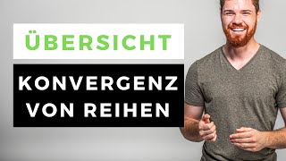 Konvergenz von Reihen Übersicht  Bekannte Reihen notwendiges Kriterium amp Konvergenzkriterien [upl. by Giess]