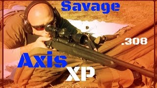 Savage Axis XP 308 Budget Rifle Test And Review HD [upl. by Odnumde751]