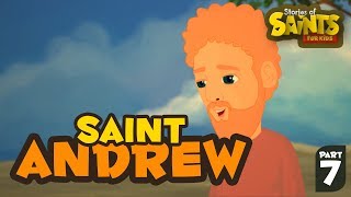 Story of Saint Andrew English  Story of Saints [upl. by Aicenad]