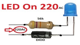 How to connect LED light to 220v AC [upl. by Ekard15]