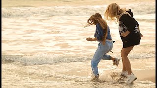 Karolina Protsenko and Barvina at the beach of Malibu [upl. by Paolina273]