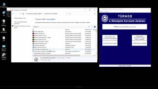 TÜRMOB Asistan Uygulaması Genel Kullanım  Java TÜRMOB eİmza Mali Mühür eBeyanname [upl. by Niltac]