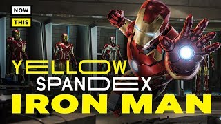 The Evolution of Iron Mans Movie Armor  Yellow Spandex 15  NowThis Nerd [upl. by Eimirej]