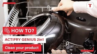 How to clean your ActiFry Genius 2in1  Tefal [upl. by Standford953]