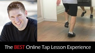 Learn How to Tap Dance  1 Online Tap Lesson for Beginners [upl. by Ecylahs966]