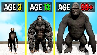 Survive 99 YEARS as KING KONG in GTA 5 [upl. by Fleurette]