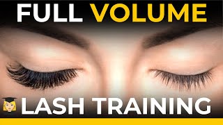 Beginners Lashing Guide Eyelash Extensions  Volume Lashing [upl. by Emanuel]