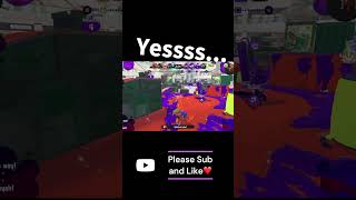 YOURE NOT GOING ANYWHERE  Splatoon 3 shorts gaming splatoon splatoon3 trending viral games [upl. by Ludwig]