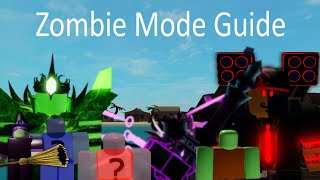 The Tower Battles Battlefront Zombie Mode Guide [upl. by Hubble]