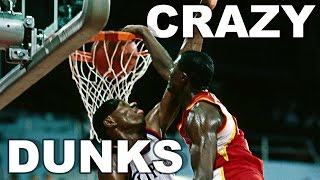 Dominique Wilkins CRAZY Dunk Reel Over 10 Minutes Of Highlights [upl. by Eniamsaj]