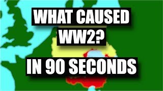 What Caused World War Two in 90 Seconds [upl. by Anomer]