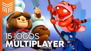 15 JOGOS MULTIPLAYER PARA FAZER BAGUNÇA E DAR RISADAS [upl. by Clarinda]