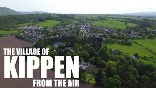 Kippen Stirlingshire  A drone tour [upl. by Oshinski]