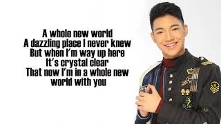 A whole New World  Darren Espanto and Morissette Aladdin theme song lyrics [upl. by Avid]