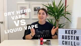 Dry Herb Vaporizer vs Liquid Vaporizer  RESTART CBD [upl. by Rushing]