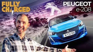 Peugeot e208 Test Drive  Fully Charged [upl. by Hibben]