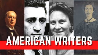 Top 11 Best American Writers [upl. by Anelas]