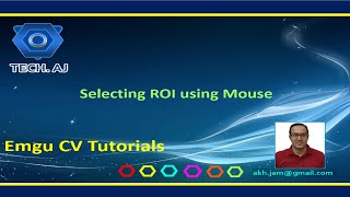 Emgucv  34 How to select ROI of an image With Mouse [upl. by Neimad]