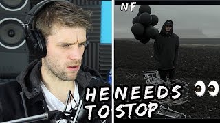 Rapper Reacts to NF NO EXCUSES  I CANT DO THIS ANYMORE AUDIO [upl. by Michail]