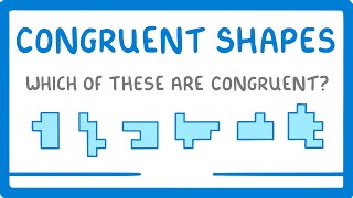 GCSE Maths  Congruent Shapes 102 [upl. by Ohs278]