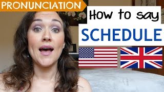 How to Pronounce SCHEDULE US UK amp Australian pronunciation [upl. by Lidah]