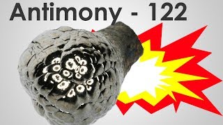 Antimony  THE MOST EXPLOSIVE ELEMENT ON EARTH [upl. by Sagerman]