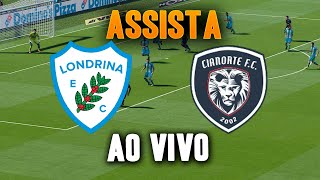 LONDRINA X CIANORTE AO VIVO COM IMAGENS [upl. by Nitsir]