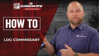 How to Log Commissary  GUARDIAN RFID [upl. by Ananna]