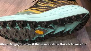 Hoka Speedgoat Mid GTX Hybrid Trail Run Hiking Shoe [upl. by Inaej885]