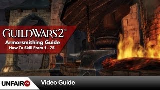 Guild Wars 2 Armorsmithing Guide 175 [upl. by Alyahsat863]