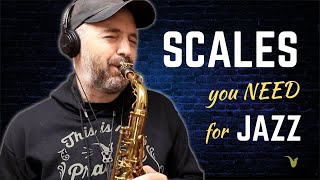 12 Scales You NEED for Jazz Improvisation [upl. by Nyrmac]