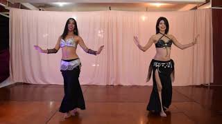 Adarabuka  Khader Ahmad  Danza arabe duo  Bellydance  Raksa Studio [upl. by Marala859]