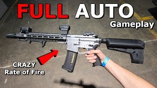 FULL AUTO Crazy M4 DESTROYS Enemy Team INSANE RPS Airsoft Gameplay [upl. by Truc]