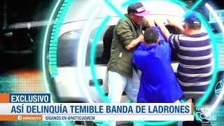 ¡IMPRESIONANTE Ladrones del centro robaban en menos de 30 segundos [upl. by Guss838]