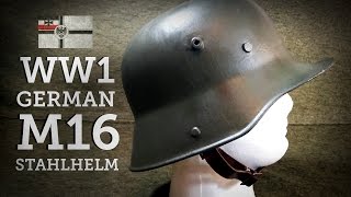 Helmets of the World WW1 German M16 Stahlhelm [upl. by Lymann434]