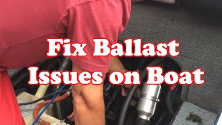 Fix Ballast amp Pump issues on Axis  Malibu Boat [upl. by Noira]