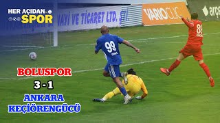 Boluspor  Ankara Keçiörengücü Maç TFF 1 Lig [upl. by Gnuj726]